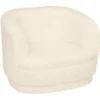 Atmosphera Teddy Bouclé Kinderfauteuil Beige