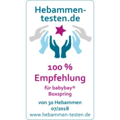 Babybay Co-sleeper Boxspring XXL Grijs -Kinder Winkel babybay co sleeper boxspring xxl grijs a265387 2