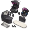 BabyGO Combi Kinderwagen 3 In 1 Rose 1 BabyGO Combi Kinderwagen 3 In 1 Rose -Kinder Winkel babygo combi kinderwagen 3 in 1 rose a364337