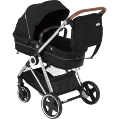 BabyGO Combi Wandelwagen Halime 3 In 1 Anthracite Silver -Kinder Winkel babygo combi wandelwagen halime 3 in 1 anthracite silver a304403 4