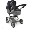 BAYER CHIC 2000 Combi Poppenwagen "MIKA" Melange Grijs-navy