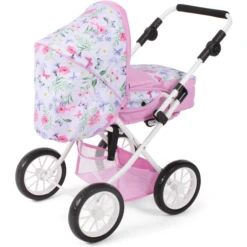BAYER CHIC 2000 LENI Combi Poppenwagen Flower -Kinder Winkel bayer chic 2000 leni combi poppenwagen flower a355192 2