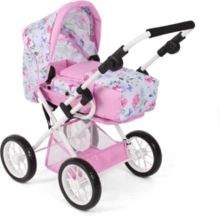 BAYER CHIC 2000 LENI Combi Poppenwagen Flower -Kinder Winkel bayer chic 2000 leni combi poppenwagen flower a355192 4