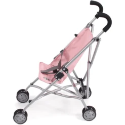 BAYER CHIC 2000 Mini Buggy ROMA Melange Grijs-roze -Kinder Winkel bayer chic 2000 mini buggy roma melange grijs roze a355555 4