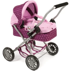 BAYER CHIC 2000 Mini Knuffel Kinderwagen SMARTY Dots Braam -Kinder Winkel bayer chic 2000 mini knuffel kinderwagen smarty dots braam a355156 2