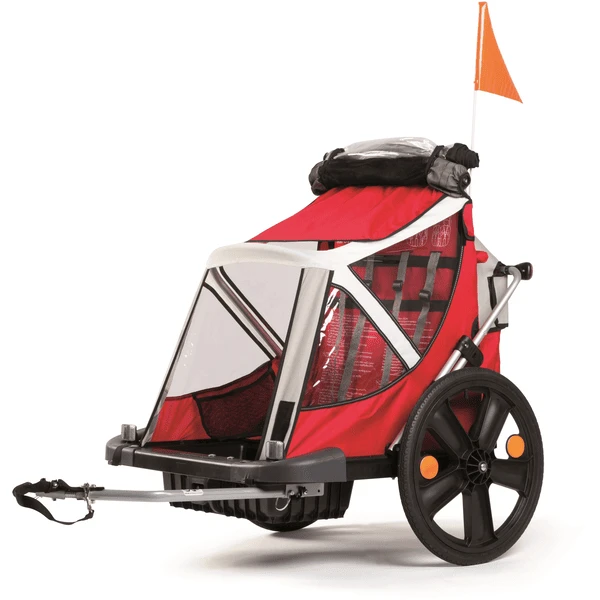 BELLELLI B-Travel Fietskar Child Ren Aanhangwagen Rood 3 BELLELLI B-Travel Fietskar Child Ren Aanhangwagen Rood