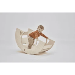 Bianconiglio Kids ® Schommeltafel DONDO Multifunctioneel Naturel Ongelakt -Kinder Winkel bianconiglio kids schommeltafel dondo multifunctioneel naturel ongelakt a408853 2