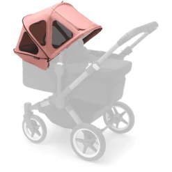Bugaboo Zonnedak Met Ventilatie Breezy Donkey 5 Morning Pink -Kinder Winkel bugaboo zonnedak met ventilatie breezy donkey 5 morning pink a342375 2
