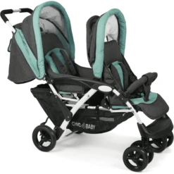 CHIC 4 BABY Duowagen DUO Melange Mint -Kinder Winkel chic 4 baby duowagen duo melange mint a259649 3