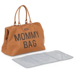 CHILDHOME Mommy Bag Lederlook Bruin -Kinder Winkel childhome mommy bag lederlook bruin a285237 2