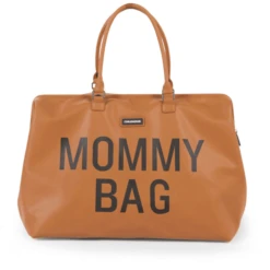CHILDHOME Mommy Bag Lederlook Bruin