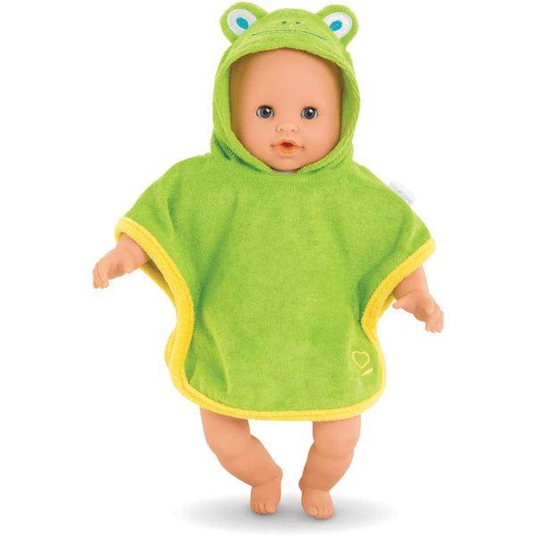 Corolle ® Mon Petit Poupon - Badjas, Kikker 30cm 4 Corolle ® Mon Petit Poupon - Badjas, Kikker 30cm - Afbeelding 2