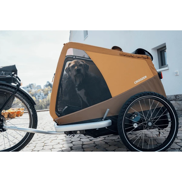 CROOZER Hondenfietskar Dog Tammo Sundown Yellow 4 CROOZER Hondenfietskar Dog Tammo Sundown Yellow - Afbeelding 2