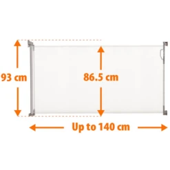 Dreambaby Dream Baby ® Intrekbare Deurbeschermer, Wit -Kinder Winkel dream baby intrekbare deurbeschermer wit a307063 3