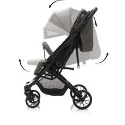 Fill Kinderwagen Style R Elite Olive Melange -Kinder Winkel fill kinderwagen style r elite olive melange a411205 3