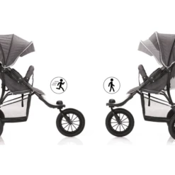 Fillikid Wandelwagen Jogger Donkergrijs Gemêleerd -Kinder Winkel fillikid wandelwagen jogger donkergrijs gemeleerd a299726 2