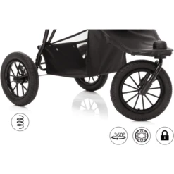 Fillikid Wandelwagen Jogger Licht Grijs Gemêleerd -Kinder Winkel fillikid wandelwagen jogger licht grijs gemeleerd a299725 3