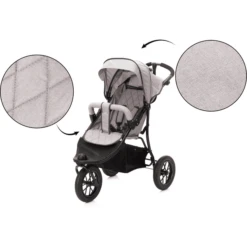 Fillikid Wandelwagen Jogger Licht Grijs Gemêleerd -Kinder Winkel fillikid wandelwagen jogger licht grijs gemeleerd a299725 4
