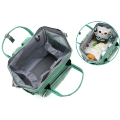 Fillikid Wisselende Rugzak Paris Melange Mint -Kinder Winkel fillikid wisselende rugzak paris melange mint a291237 2