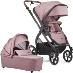 GESSLEIN FX4 Life Combi Kinderwagen, Roze