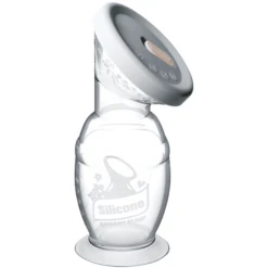 Haakaa® Borstkolf Met Aanzuigbasis 150 Ml En Siliconen Dekselset, Transparant -Kinder Winkel haakaa borstkolf met aanzuigbasis 150 ml en siliconen dekselset transparant a375688 4