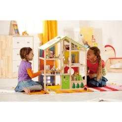 HAPE Vier-seizoenen-Huis, Gemeubileerd 35-delig 10 HAPE Vier-seizoenen-Huis, Gemeubileerd 35-delig -Kinder Winkel hape vier seizoenen huis gemeubileerd 35 delig a073788 3