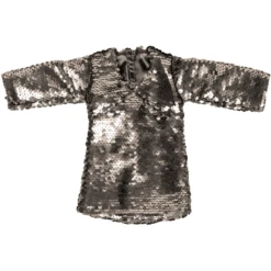 I'M A GIRLY Silver Glitterjurk 8 I'M A GIRLY Silver Glitterjurk -Kinder Winkel im a girly silver glitterjurk a314969 2