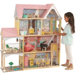 KidKraft Poppenhuis Lolas Villa -Kinder Winkel kidkraft poppenhuis lolas villa a275068 2