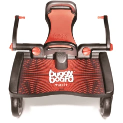 Lascal Buggy Board Maxi+ Met Zitje, Rood -Kinder Winkel lascal buggy board maxi met zitje rood a257970 2