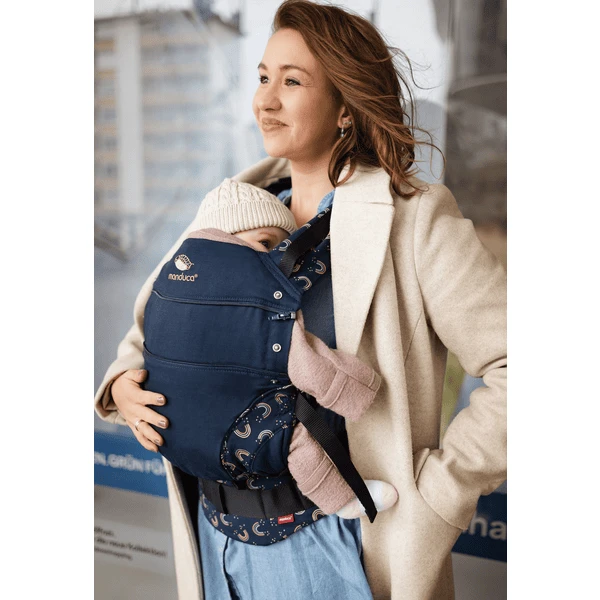 Manduca Draagzak First Limited Editie Regenboog Night 4 Manduca Draagzak First Limited Editie Regenboog Night - Afbeelding 2