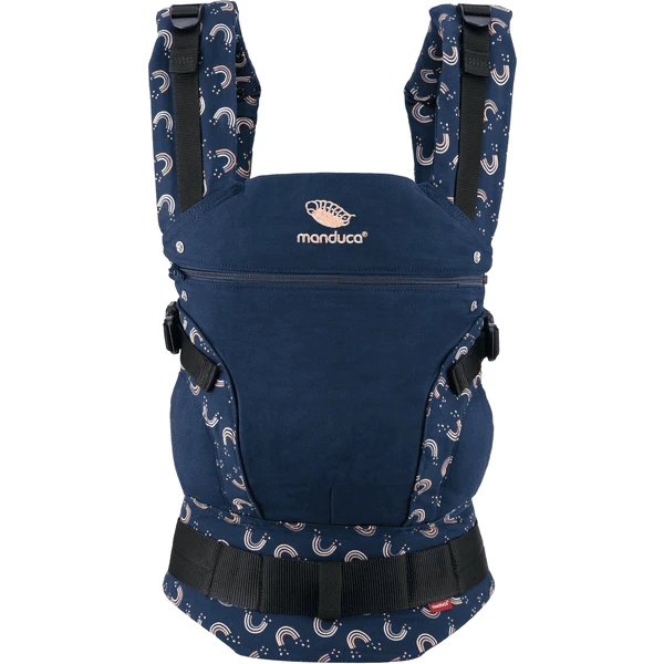 Manduca Draagzak First Limited Editie Regenboog Night 3 Manduca Draagzak First Limited Editie Regenboog Night