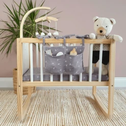 MUSTERKIND ® Poppenwieg Viola Wit/natuur/grijs -Kinder Winkel musterkind poppenwieg viola wit natuur grijs a326742 4