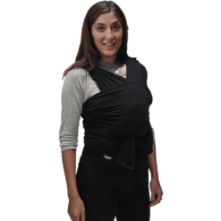 Najell Voorgevormde Draagdoek Charcoal Black -Kinder Winkel najell voorgevormde draagdoek charcoal black a310752 3