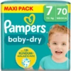 Pampers® Pampers Baby-Dry Luiers, Maat 7, 15+ Kg, Maxi Pack (1 X 70 Luiers)
