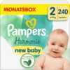 Pampers® Pampers Harmonie Maat 2, 4kg - 8kg, Maandbox (1x240 Luiers) -Kinder Winkel pampers harmonie maat 2 4kg 8kg maandbox 1x240 luiers a406901