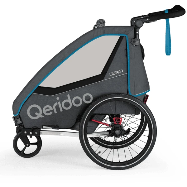 Qeridoo ® QUPA 1 Blauw Kinderfietskar 7 Qeridoo ® QUPA 1 Blauw Kinderfietskar - Afbeelding 5