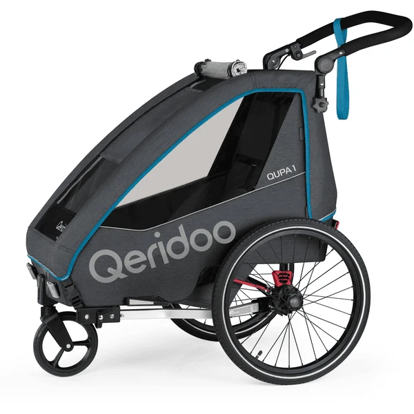 Qeridoo ® QUPA 1 Blauw Kinderfietskar 3 Qeridoo ® QUPA 1 Blauw Kinderfietskar