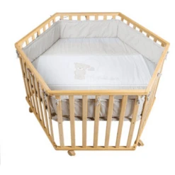 ROBA Box 6-hoekig Incl. Beschermkleed Beertje (Liebhabär)