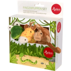 Sigikid ® Vingerpoppenset Jungle Mijn Little Theater -Kinder Winkel sigikid vingerpoppenset jungle mijn little theater a327009 4