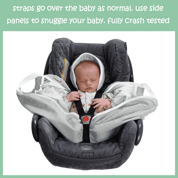 Snugglebundl Baby Haze Draagzak - Bio Cotton 7 Snugglebundl Baby Haze Draagzak - Bio Cotton - Afbeelding 5