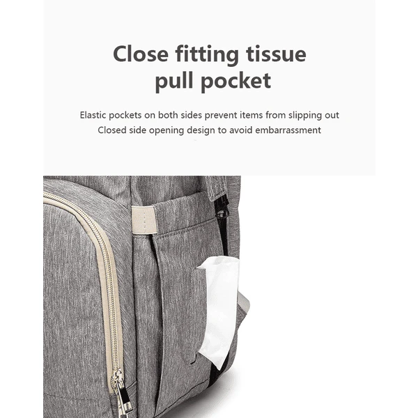 Stella Bag Veranderingsrugzak Basic Zwart 7 Stella Bag Veranderingsrugzak Basic Zwart - Afbeelding 5