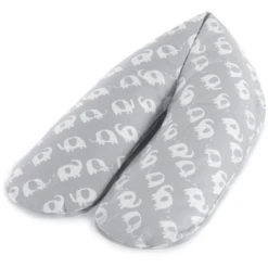 THERALINE Hoes Voor Voedingskussen Comfort Olifantenkudde -Kinder Winkel theraline hoes voor voedingskussen comfort olifantenkudde a254339 3