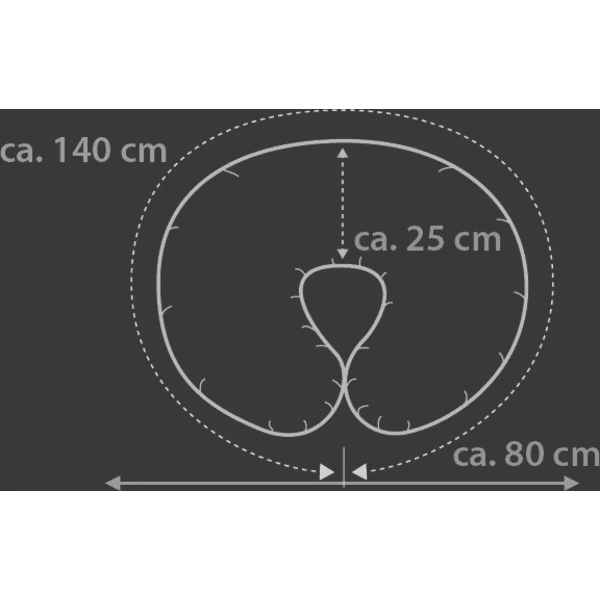THERALINE Hoes Voor Wynnie Kussen Stippen Grijs 6 THERALINE Hoes Voor Wynnie Kussen Stippen Grijs - Afbeelding 4