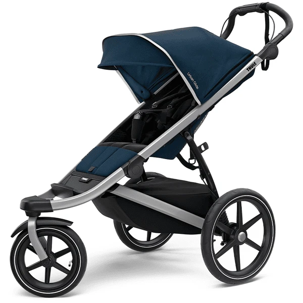 THULE Kinderwagen Urban Glide 2 Met Reiswieg Majolica Blauw 4 THULE Kinderwagen Urban Glide 2 Met Reiswieg Majolica Blauw - Afbeelding 2