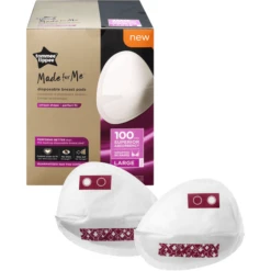 Tommee Tippee Wegwerpzoogkompressen, Made For Me, 100 Stuks, Maat -Kinder Winkel tommee tippee wegwerpzoogkompressen made for me 100 stuks maat a310885 1