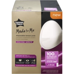 Tommee Tippee Wegwerpzoogkompressen, Made For Me, 100 Stuks, Maat -Kinder Winkel tommee tippee wegwerpzoogkompressen made for me 100 stuks maat a310885 2