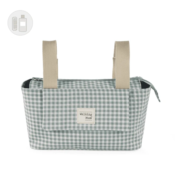 Walking Mum Organiser I Love Vichy Groen 4 Walking Mum Organiser I Love Vichy Groen - Afbeelding 2