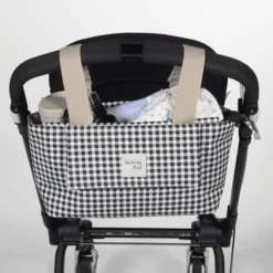 Walking Mum Organiser I Love Vichy Zwart -Kinder Winkel walking mum organiser i love vichy zwart a394764 2