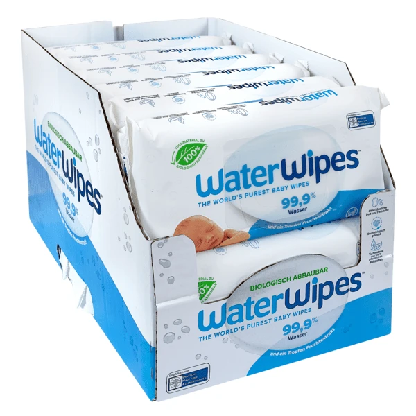 WaterWipes Babydoekjes, Biologisch Afbreekbaar, 12 X 60 Doekjes (720 Stuks) 7 WaterWipes Babydoekjes, Biologisch Afbreekbaar, 12 X 60 Doekjes (720 Stuks) - Afbeelding 5