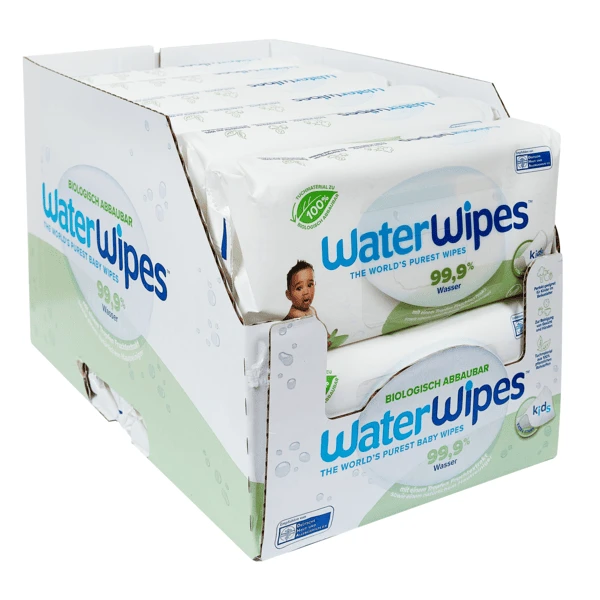 WaterWipes Babydoekjes, Kids, Biologisch Afbreekbaar, 12 X 60 Doekjes (720 Stuks 3 WaterWipes Babydoekjes, Kids, Biologisch Afbreekbaar, 12 X 60 Doekjes (720 Stuks